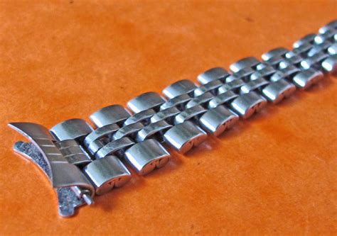 rolex folded link jubilee bracelet production year|genuine rolex watch band links.